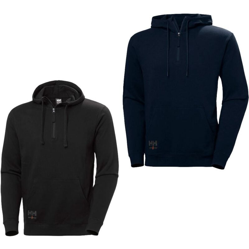 foto del prodotto felpa helly hansen essential 79330 mezza zip xl blu