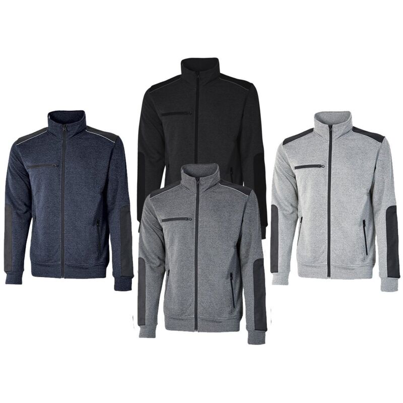 foto del prodotto felpa invernale upower snug blue con rinforzi antiusura blue m