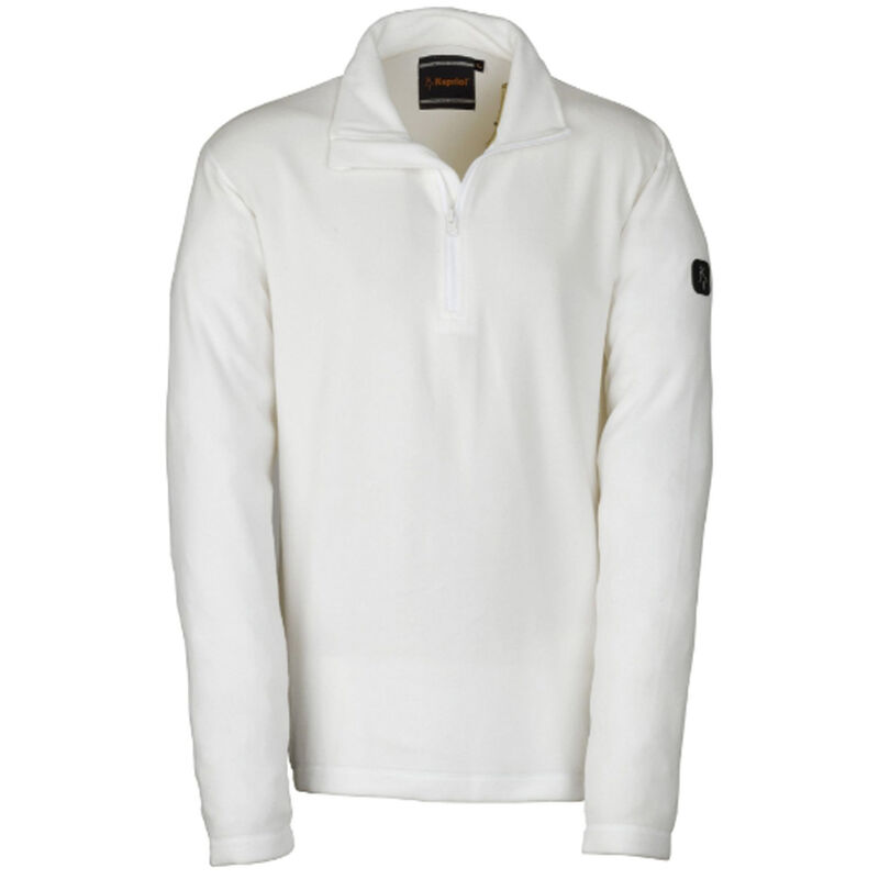 foto del prodotto felpa maglia uomo micropile wolf lavoro mezza zip bianco tg.l xl kapriol, l 