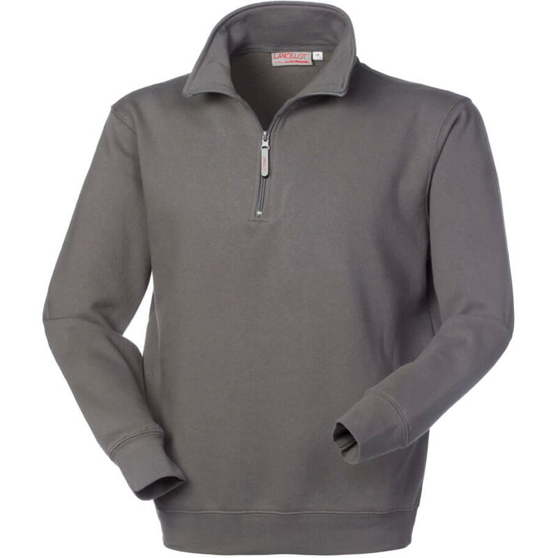 foto del prodotto felpa perth 1 2 zip colore grigio taglia s