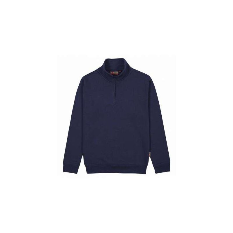 foto del prodotto felpa zip corta deep blue xl tautra upower