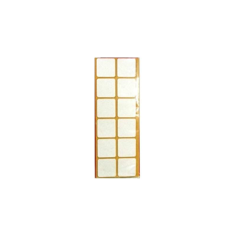 foto del prodotto feltrini adesivi mm.20x20 bianco quadr