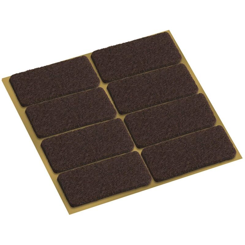 foto del prodotto feltrini autoadesivi protezione efficace per mobili e sedie set di piedini per mobili per pavimenti delicati gradini per sedie pavimenti