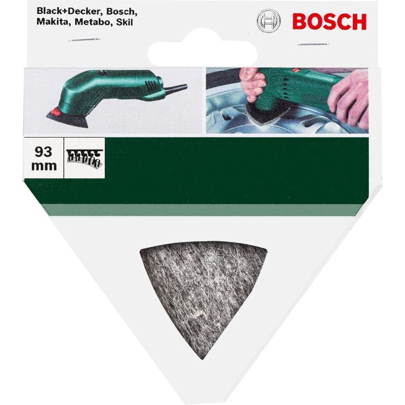 foto del prodotto feltro di lucidatura 93 mm bosch