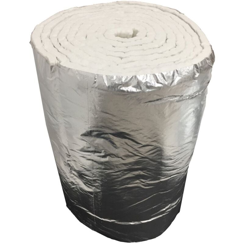 foto del prodotto feltro isolante in fibra ceramica alluminata – 64 kg