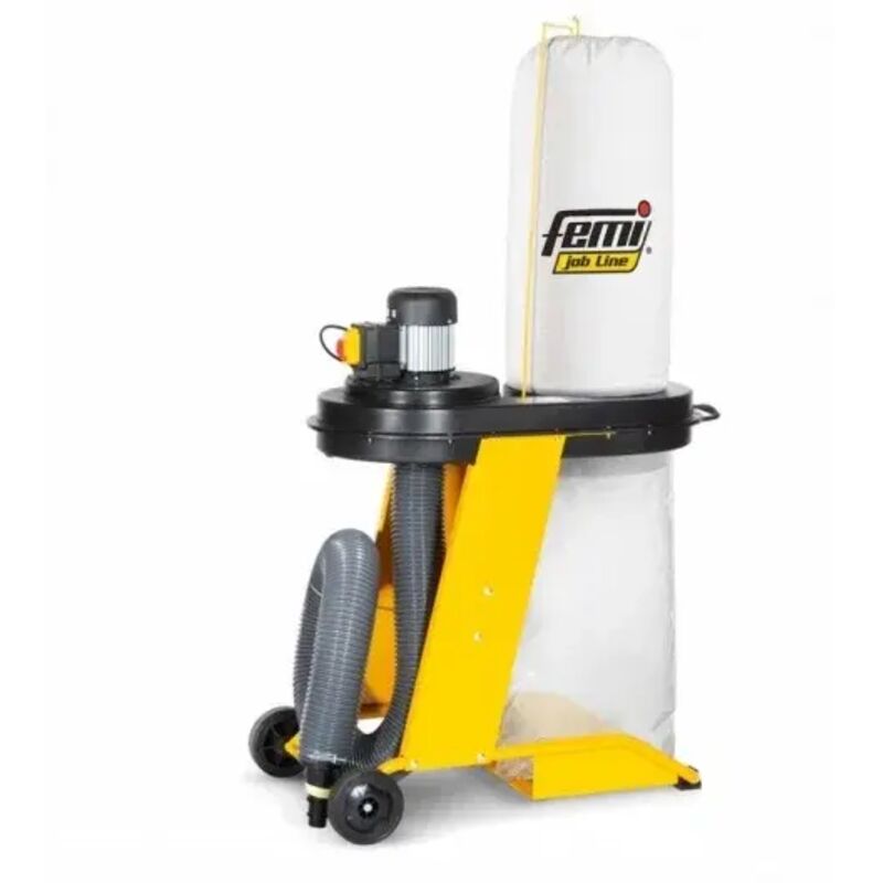 foto del prodotto femi job line dc 345 plus aspiratore ciclonico monofase