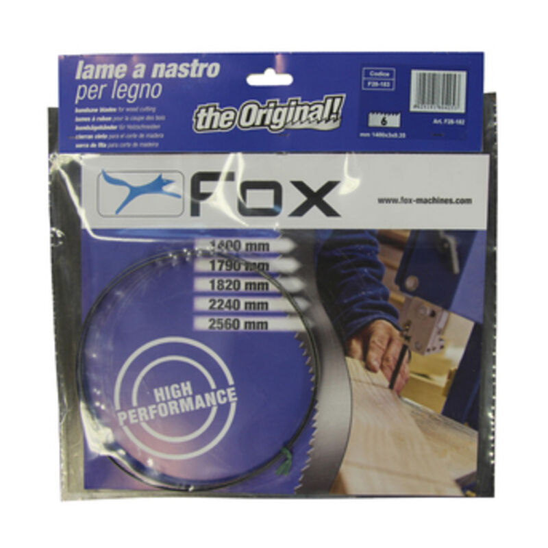 foto del prodotto femi nastro di ricambio 3 mm per sega fox mod f28 182 seghe per legno