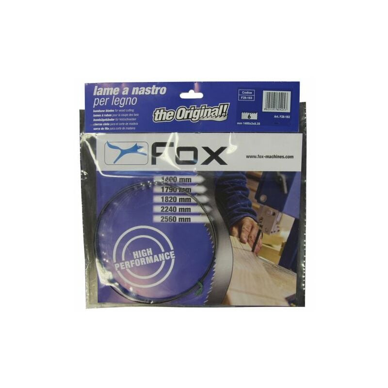 foto del prodotto femi nastro ricambio mm.3 x fox f28 182