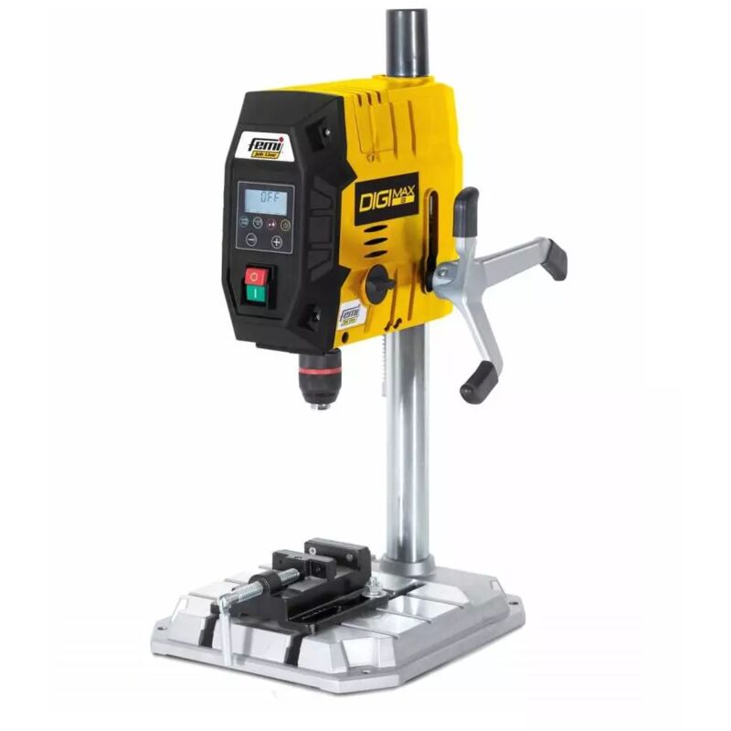 foto del prodotto femi trapano a colonna da banco digi max 13 con mandrino autoserrante 13 mm 720 w
