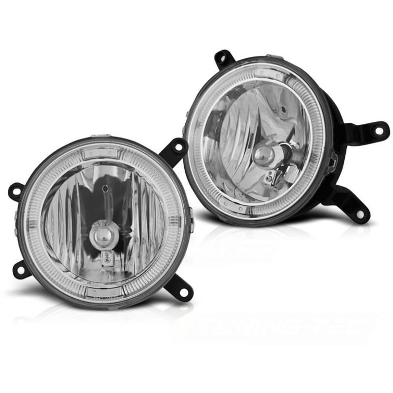 foto del prodotto fendinebbia ford mustang 04 09 angel eyes cromati