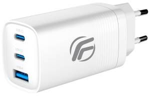 foto del prodotto fenner tech 65w caricatore universale gan tech 2 xusb c usb a fast charge