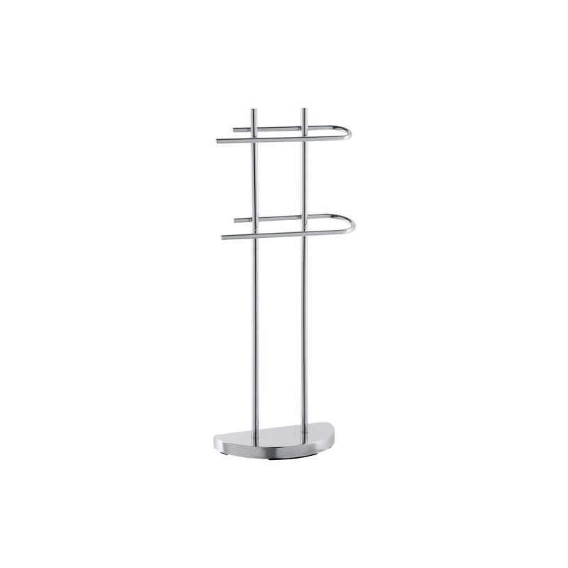 foto del prodotto feridras 154007 b piantana asciugamani con 2 bracci cm 87 h cromo