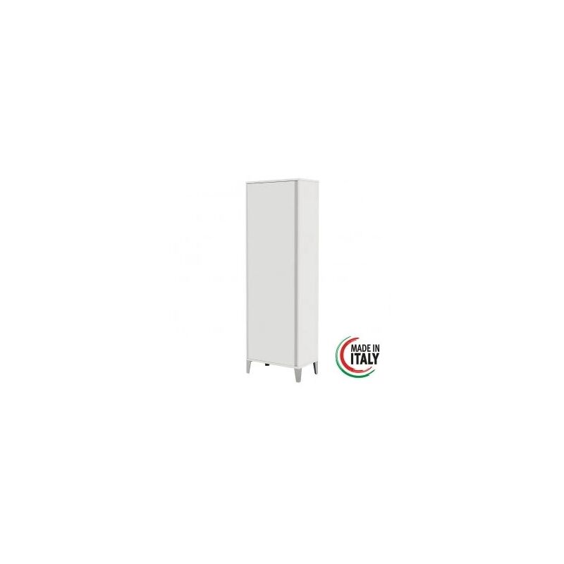 foto del prodotto feridras armadio portascope bianco, 60x35x183cm