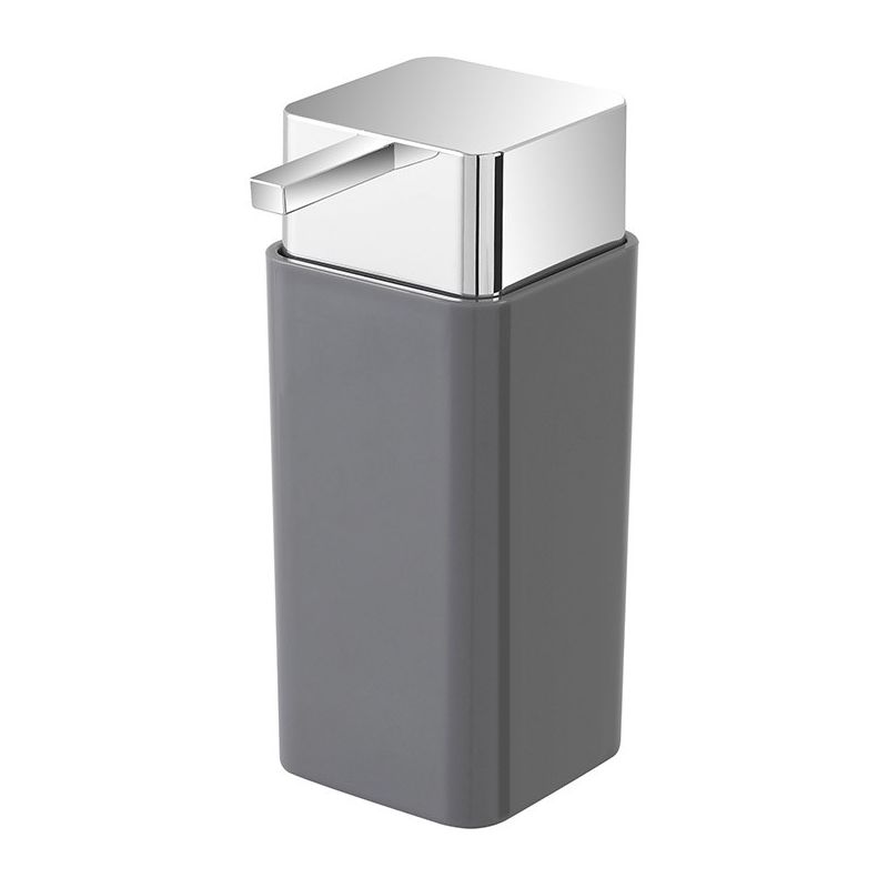 foto del prodotto feridras dispenser sapone liquido in plastica grigio da appoggio star