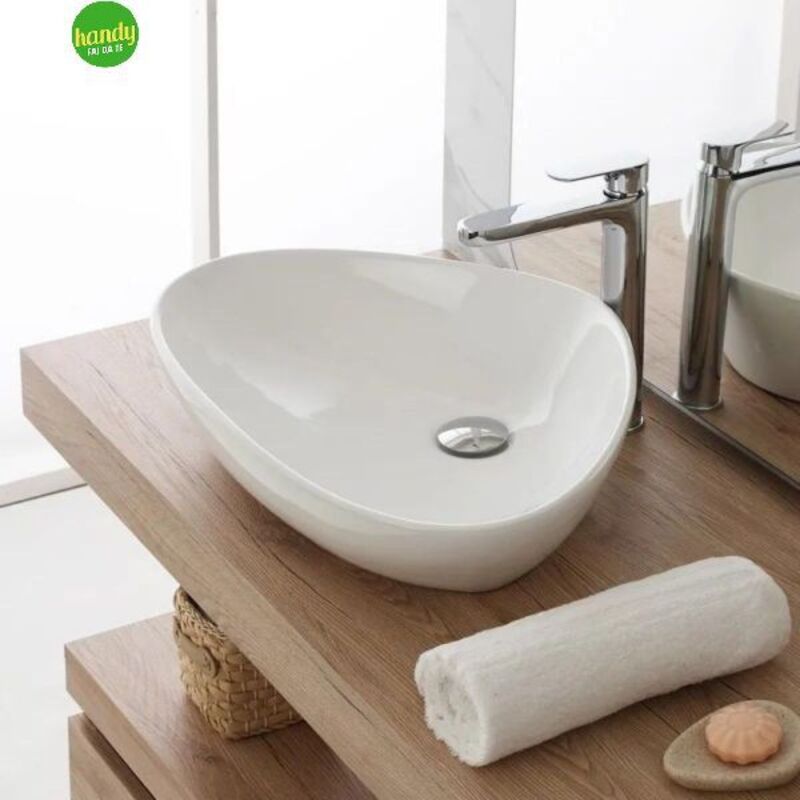 foto del prodotto feridras - lavabo appoggio 59x39cm