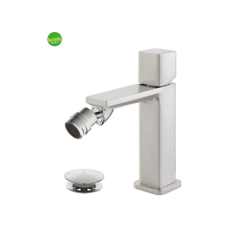 foto del prodotto feridras miscelatore monocomando per bidet lotus spazzolato