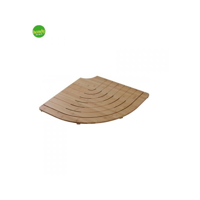 foto del prodotto feridras pedana da doccia bamboo semicircolare r60