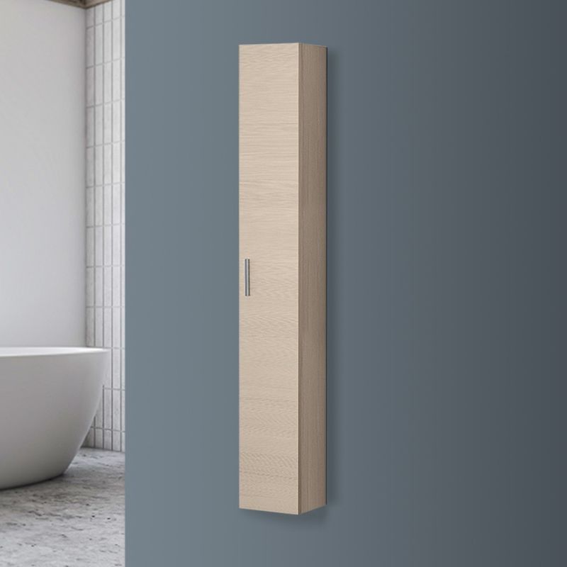 foto del prodotto feridras pensile bagno sospeso 150 cm larice con anta reversibile desya