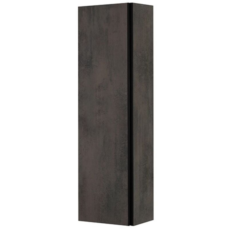 foto del prodotto feridras pensile da bagno sospeso grigio ossido 40x135cm oxid