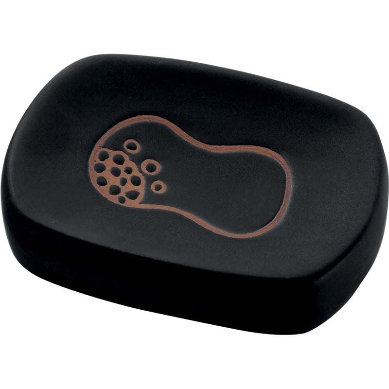 foto del prodotto feridras porta sapone tonga nero
