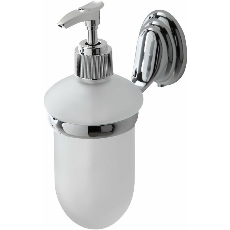 foto del prodotto feridras portasapone liquido dispenser sapone liquido montaggio a parete facile