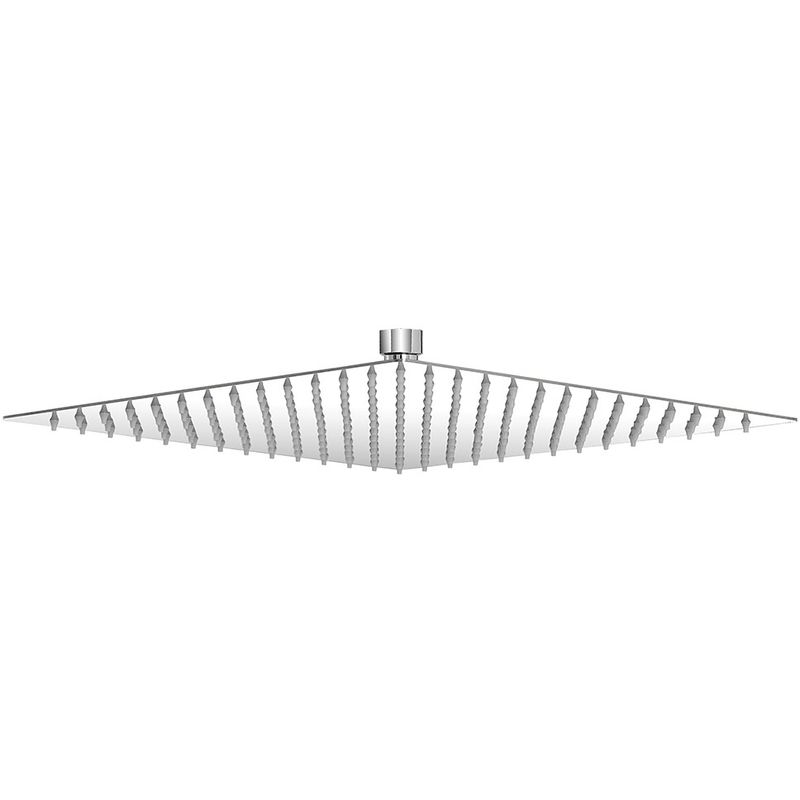 foto del prodotto feridras soffione doccia quadrato in acciaio inox 25 x 25 cm