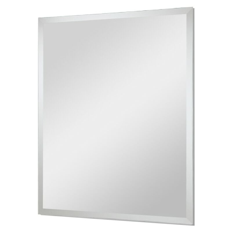 foto del prodotto feridras - specchio bagno a filo 60x80 cm reversibile con bisellatura 2,5 cm