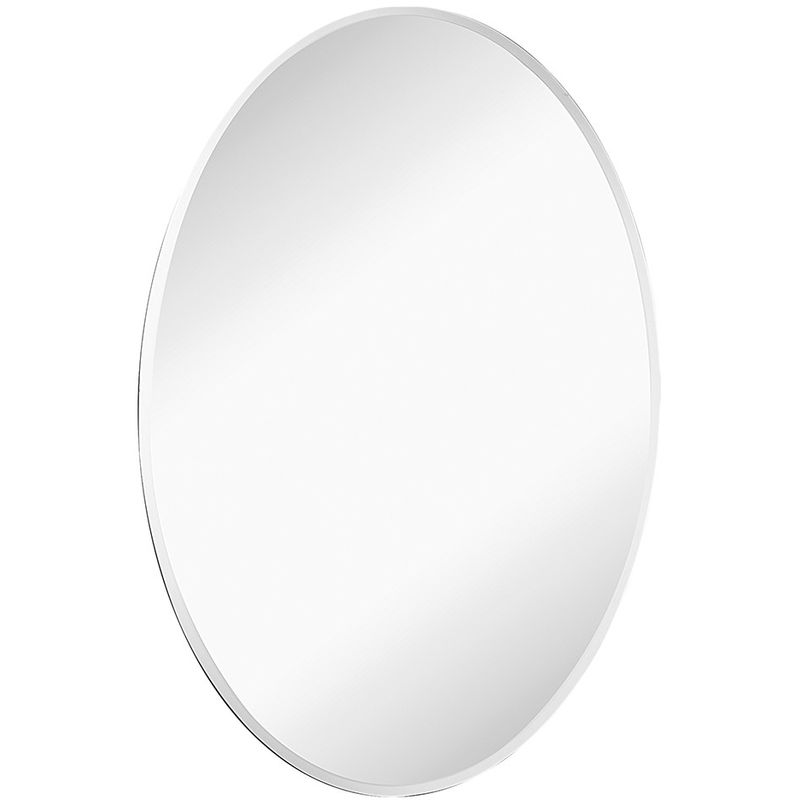 foto del prodotto feridras specchio bagno ovale 45x65 cm reversibile con bisellatura 2,5 cm
