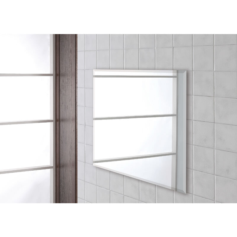 foto del prodotto feridras specchio prime rettangolare 80x60 reversibile di