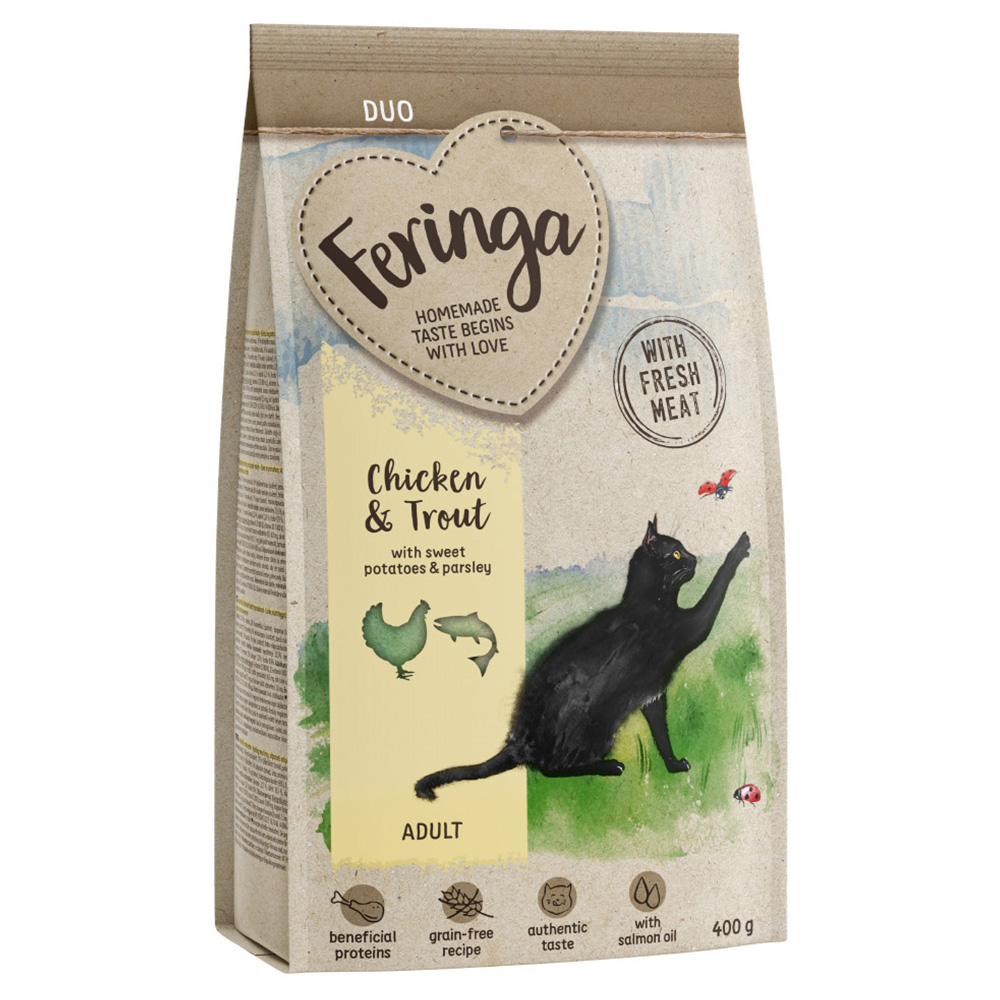foto del prodotto feringa adult duo pollo &amp; trota - 400 g
