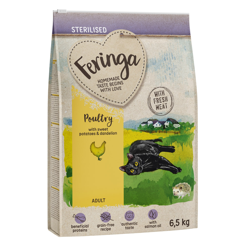 foto del prodotto feringa adult sterilised pollame - 6,5 kg