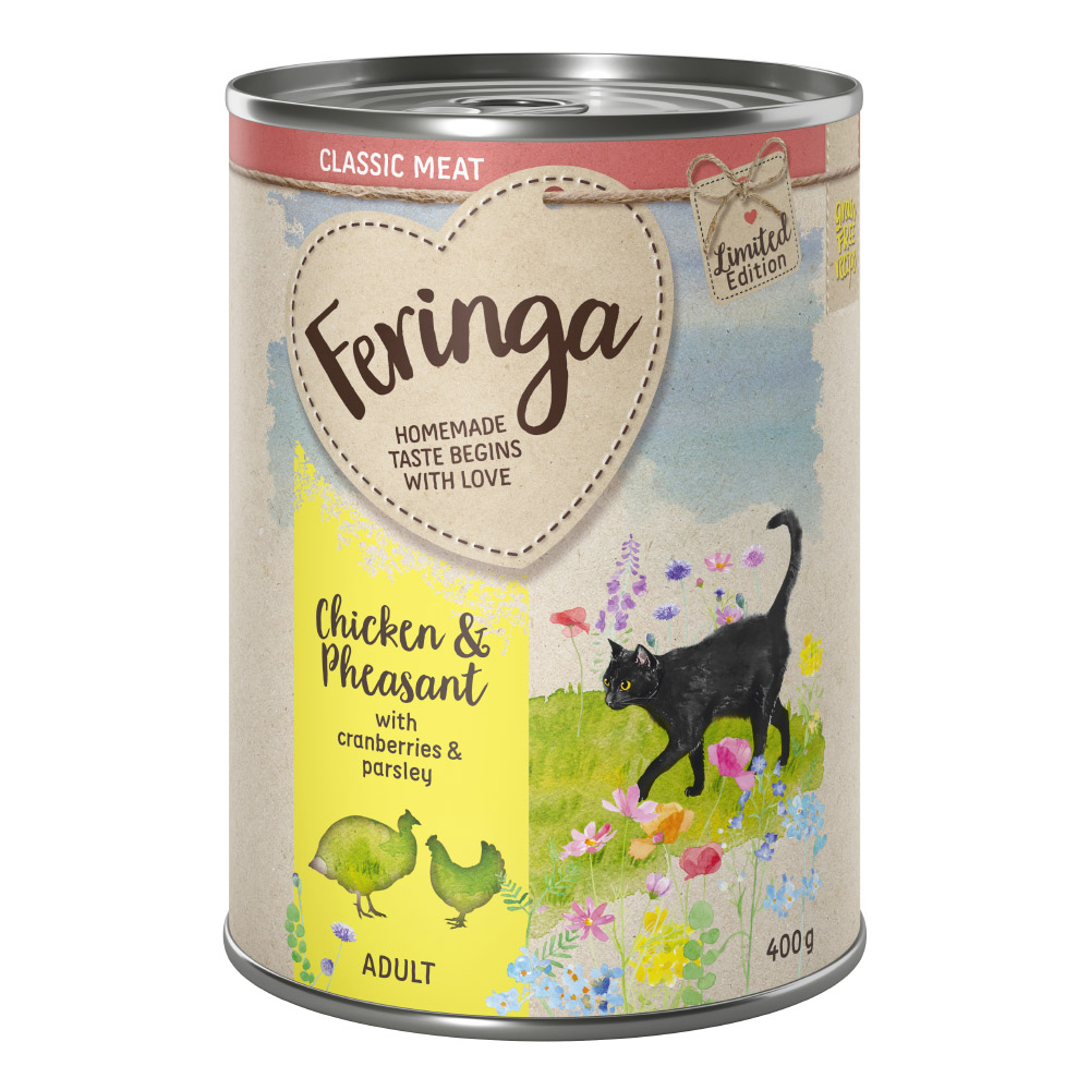 foto del prodotto feringa classic meat men 6 x 400 g umido per gatti men primaverile pollo fagiano
