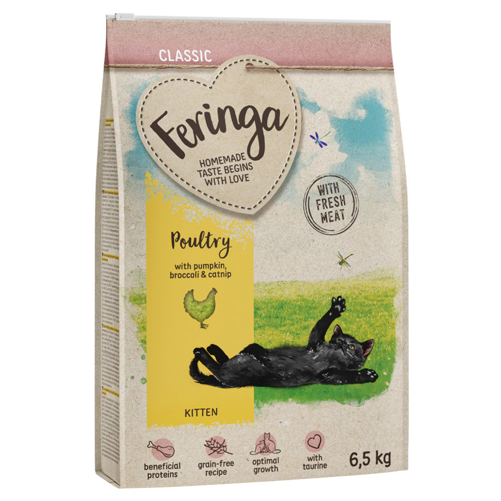 foto del prodotto feringa kitten classic pollame - 6,5 kg