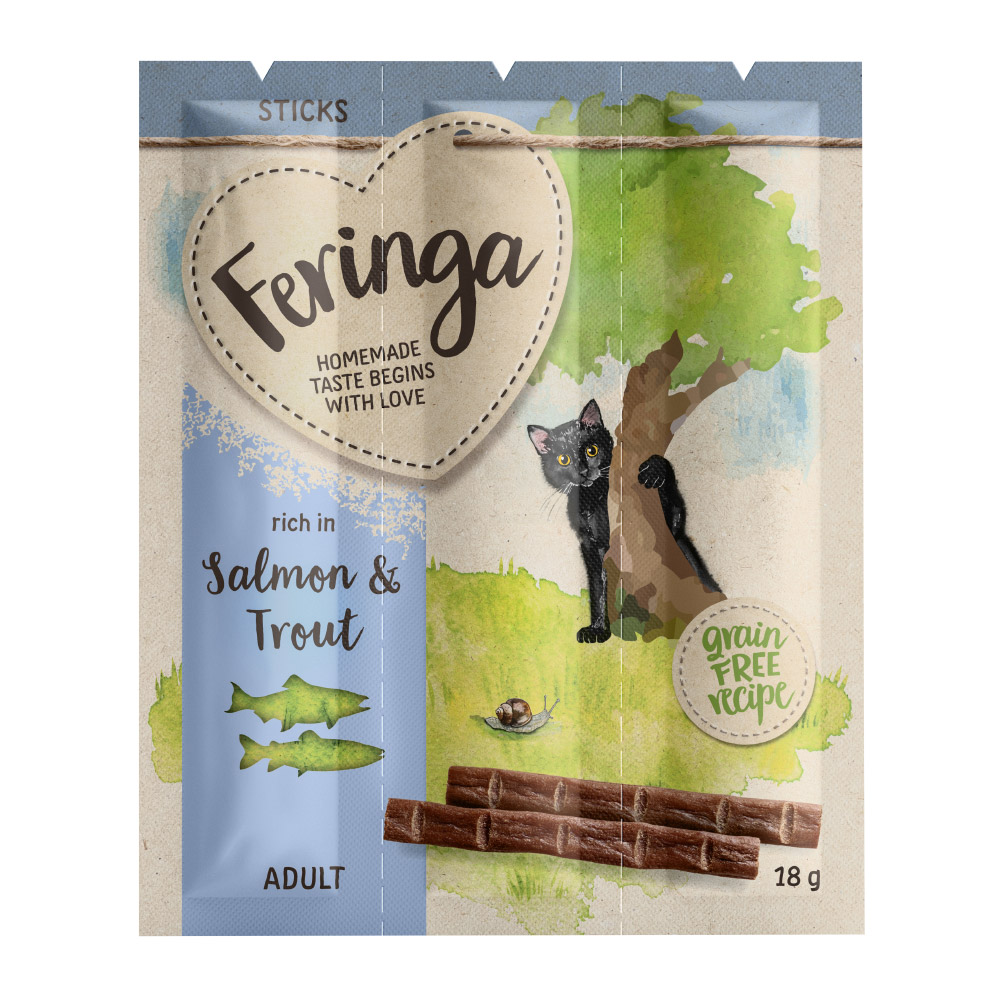 foto del prodotto feringa sticks salmone trota 3 x 6 g