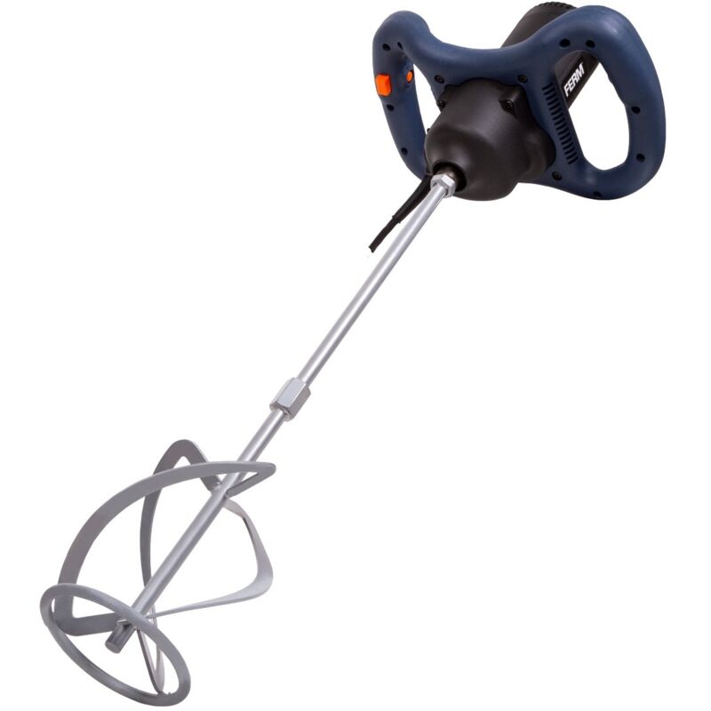 foto del prodotto ferm miscelatore cemento e malta 1400w velocit variabile soft start. cavo in gomma da 3 m