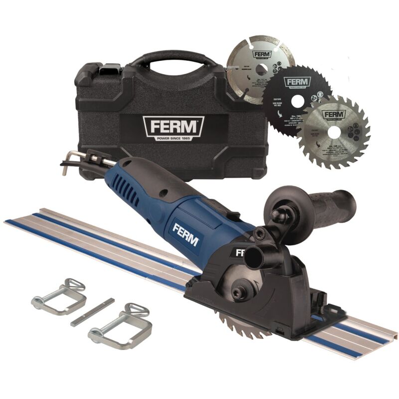 foto del prodotto ferm sega circolare di precisione 500 w velocit variabile incl. 3 lame per sega
