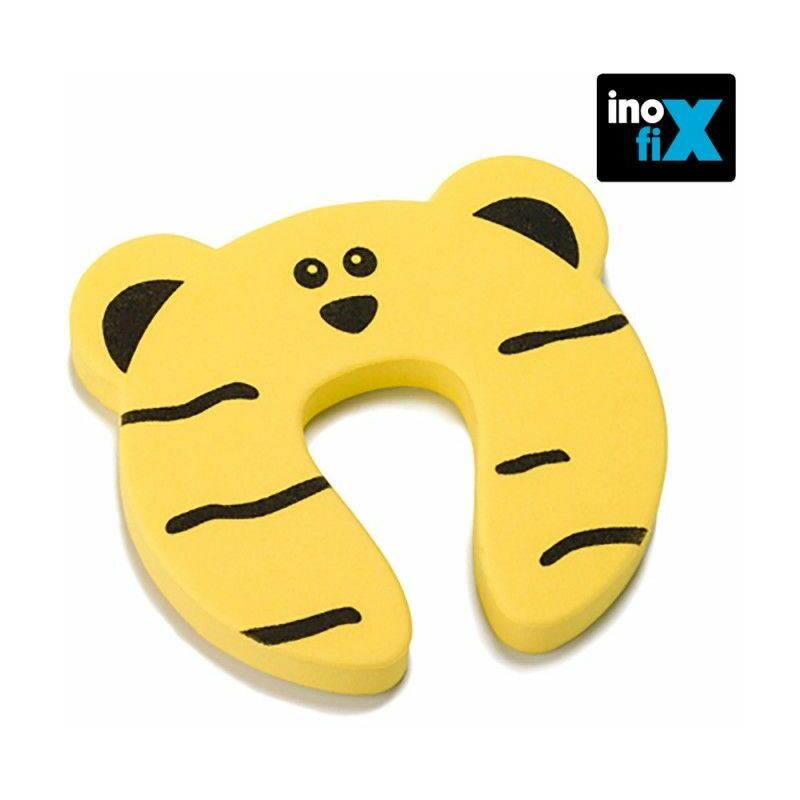 foto del prodotto ferma dita giallo per porta 5214 9 001 blister inofix