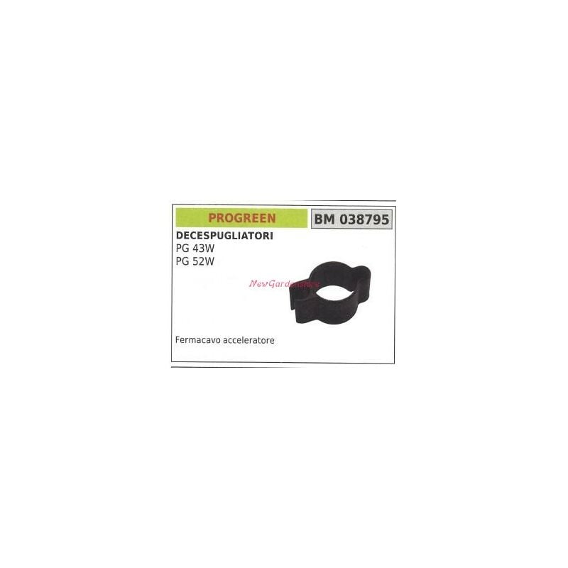 foto del prodotto fermacavo acceleratore progreen decespugliatore pg 43w 52w 038795