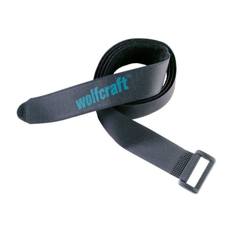 foto del prodotto fermacavo con chiusura velcrata conexio l i 3009000 i 2 pratici nastri velcrati per fissare, fasciare e serrare in maniera rapida... wolfcraft