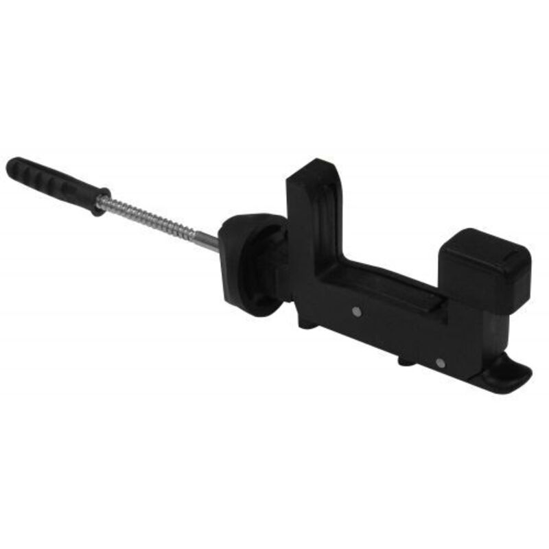 foto del prodotto fermaimposte a scatto nero vite mm.120 tassello 25 pz