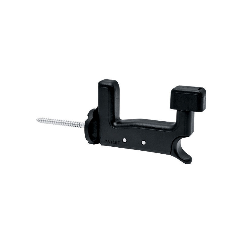 foto del prodotto fermaimposte in plastica grillo nero mm.120