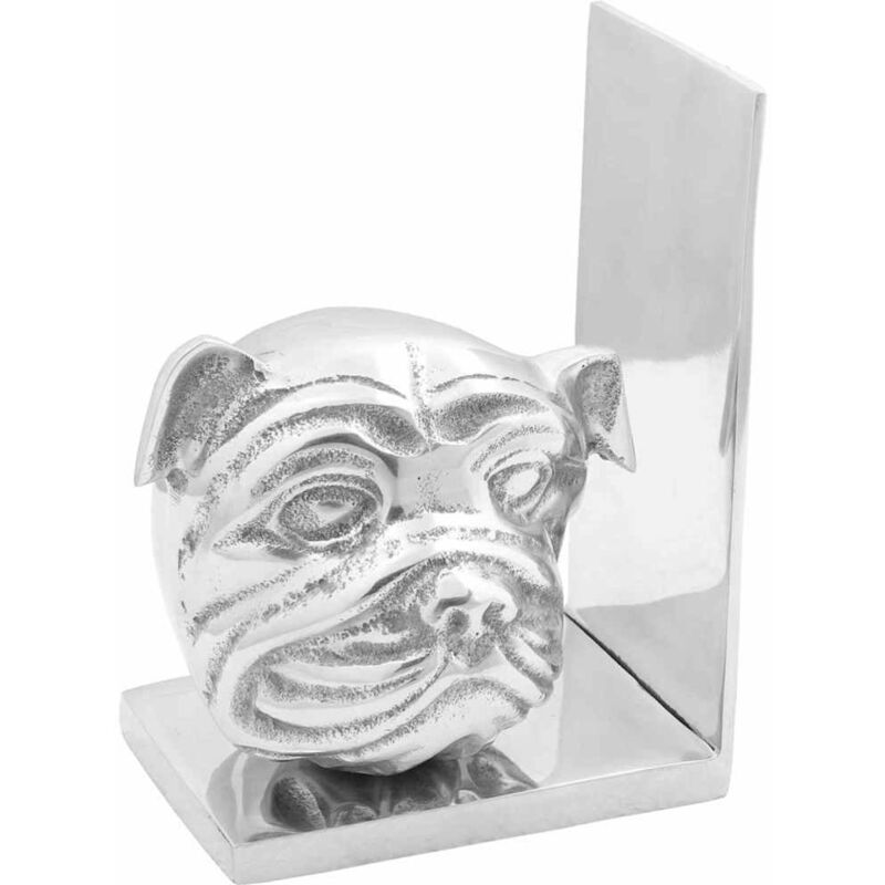 foto del prodotto fermalibri 2 pcs argento 8 x 12 x 16.5 cm alluminio - vidaxl