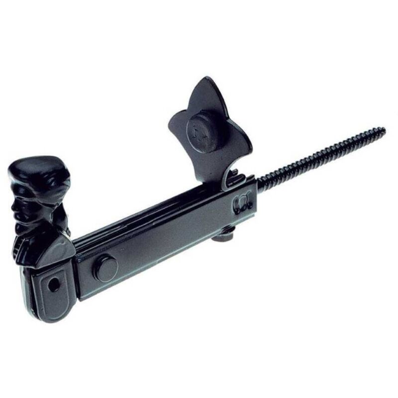 foto del prodotto fermapersiane rustico con battente nero masidef