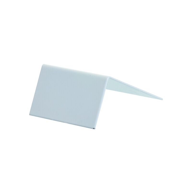 foto del prodotto fermapiastra per profilo portante adattabile 16 32 mm bianco ral 9010, e 16 32 mm