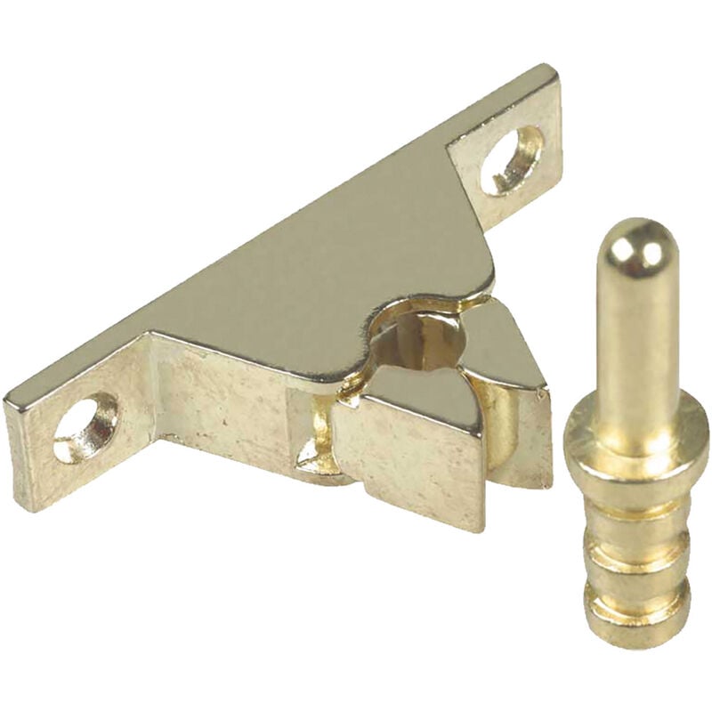 foto del prodotto fermaporta a pinza bronzato