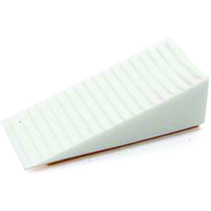 foto del prodotto fermaporta adesivo a cuneo bianco