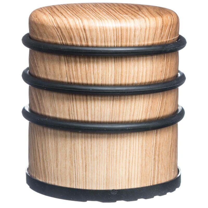 foto del prodotto fermaporta alto effetto legno naturale 5 five