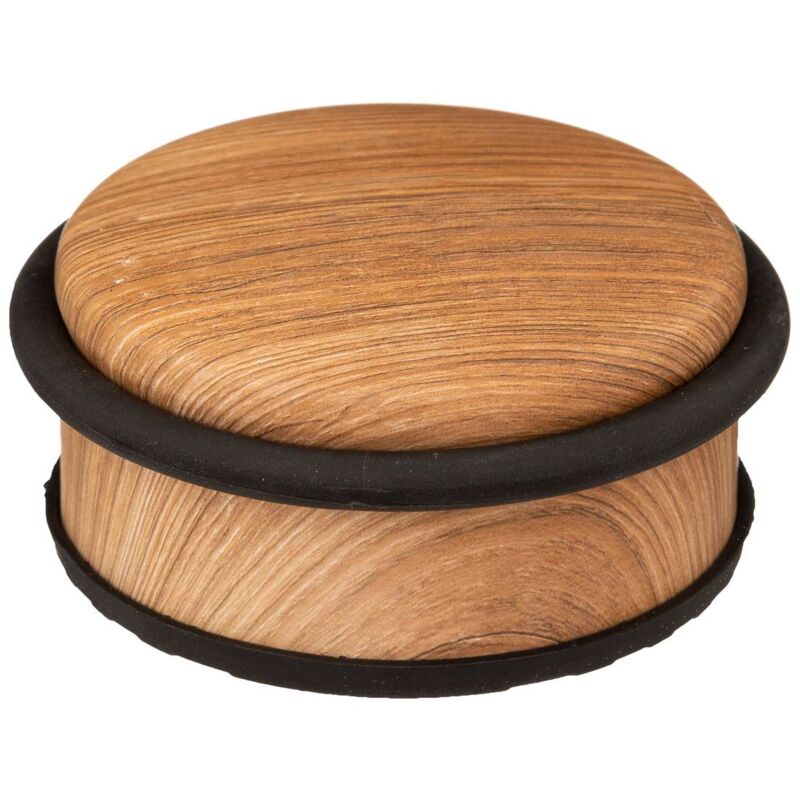 foto del prodotto fermaporta effetto legno naturale 5five