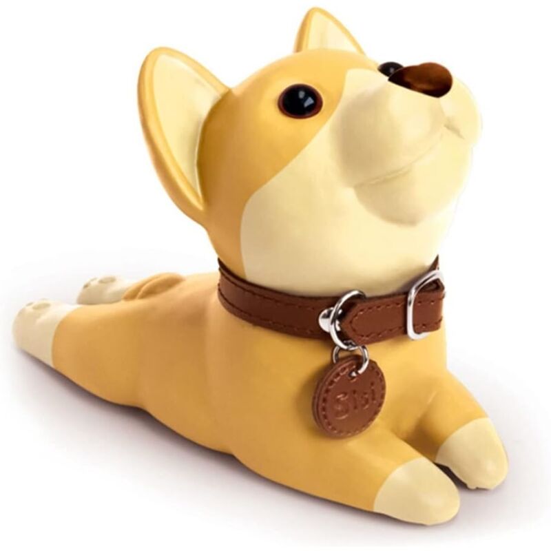 foto del prodotto fermaporta, fermaporta per cani carino, fermaporta per cani da compagnia, fermaporta per cani da pavimento, interni, fermaporta decorativo a forma di