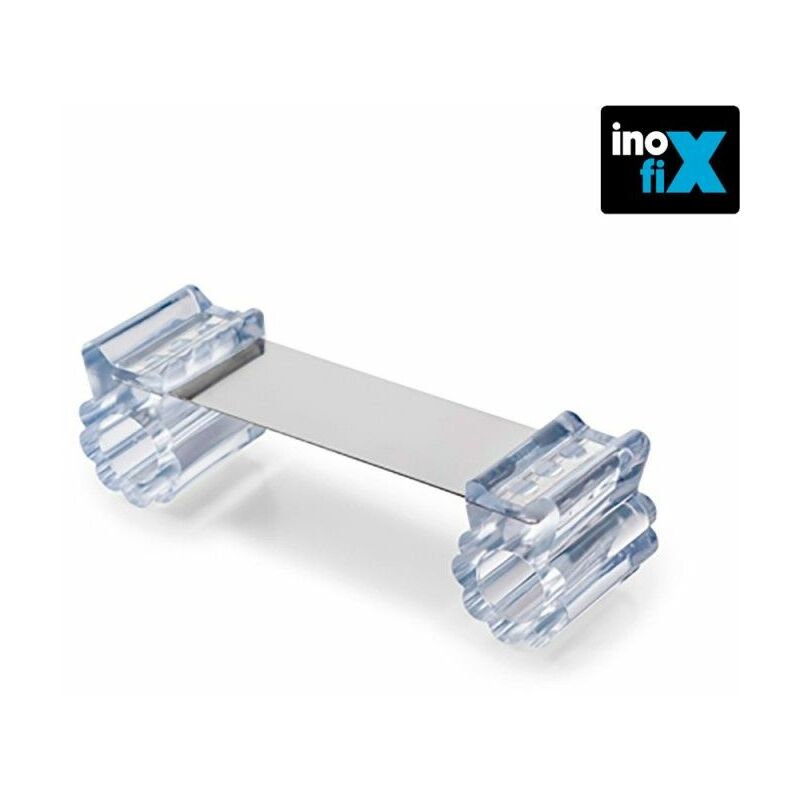 foto del prodotto fermaporta flessibile trasparente 5203 0 000 blister inofix
